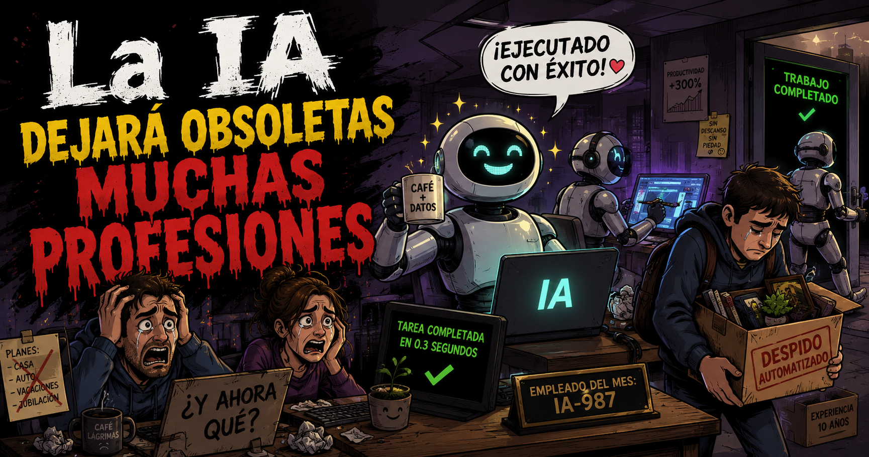 La IA dejará obsoletas muchas profesiones