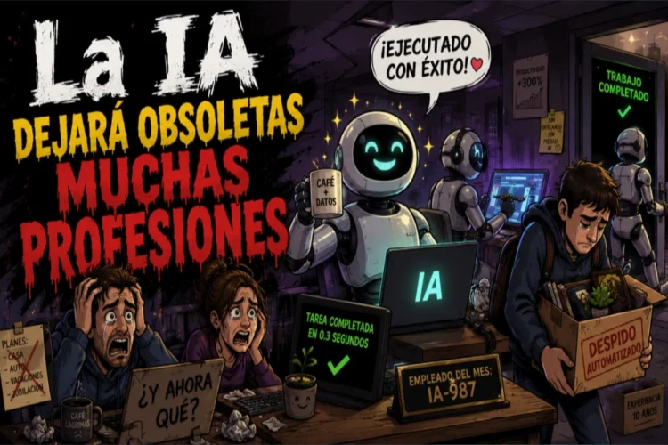 La IA dejará obsoletas muchas profesiones